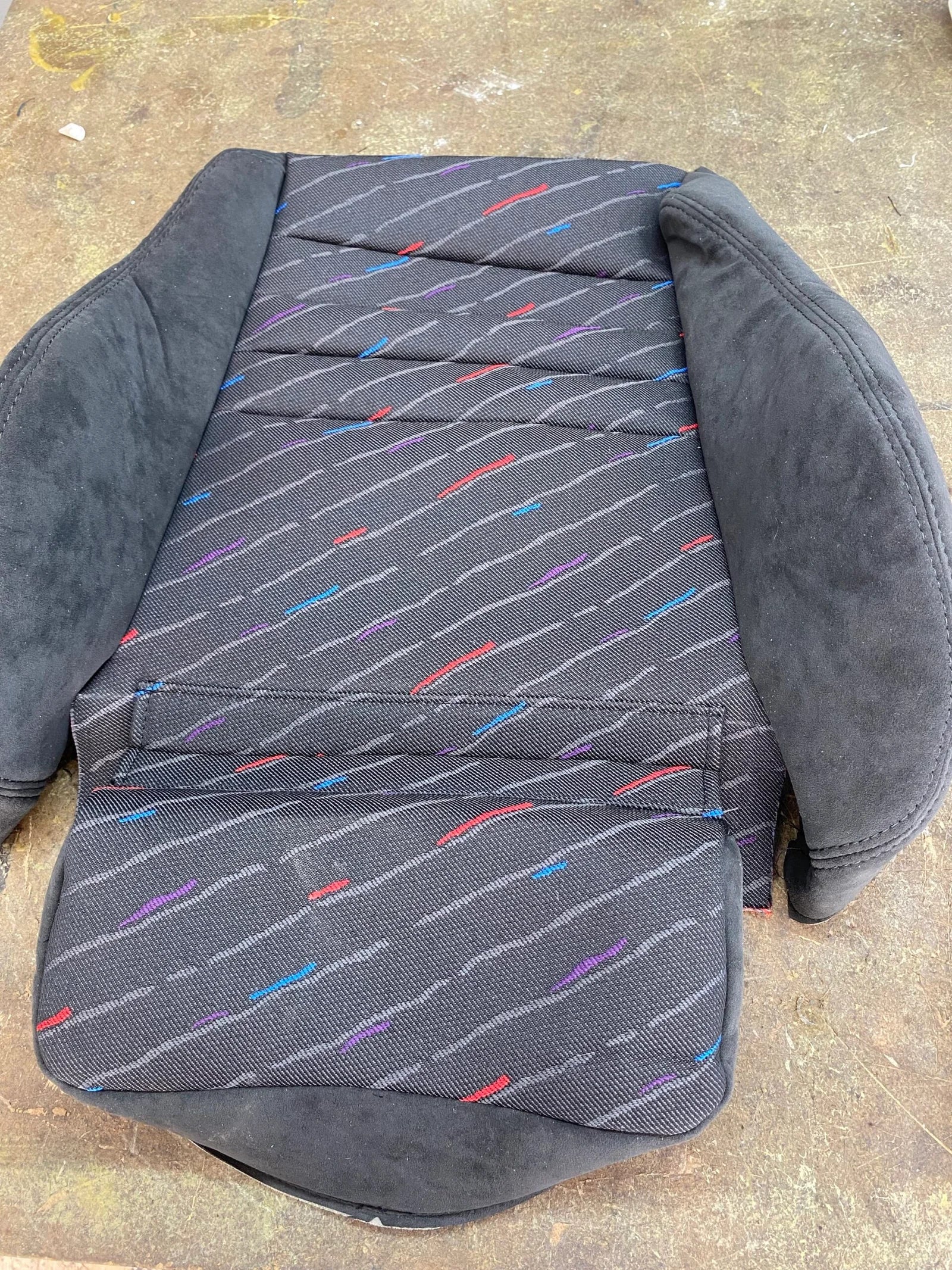 M rain Alcantara Vader Front Seat Covers