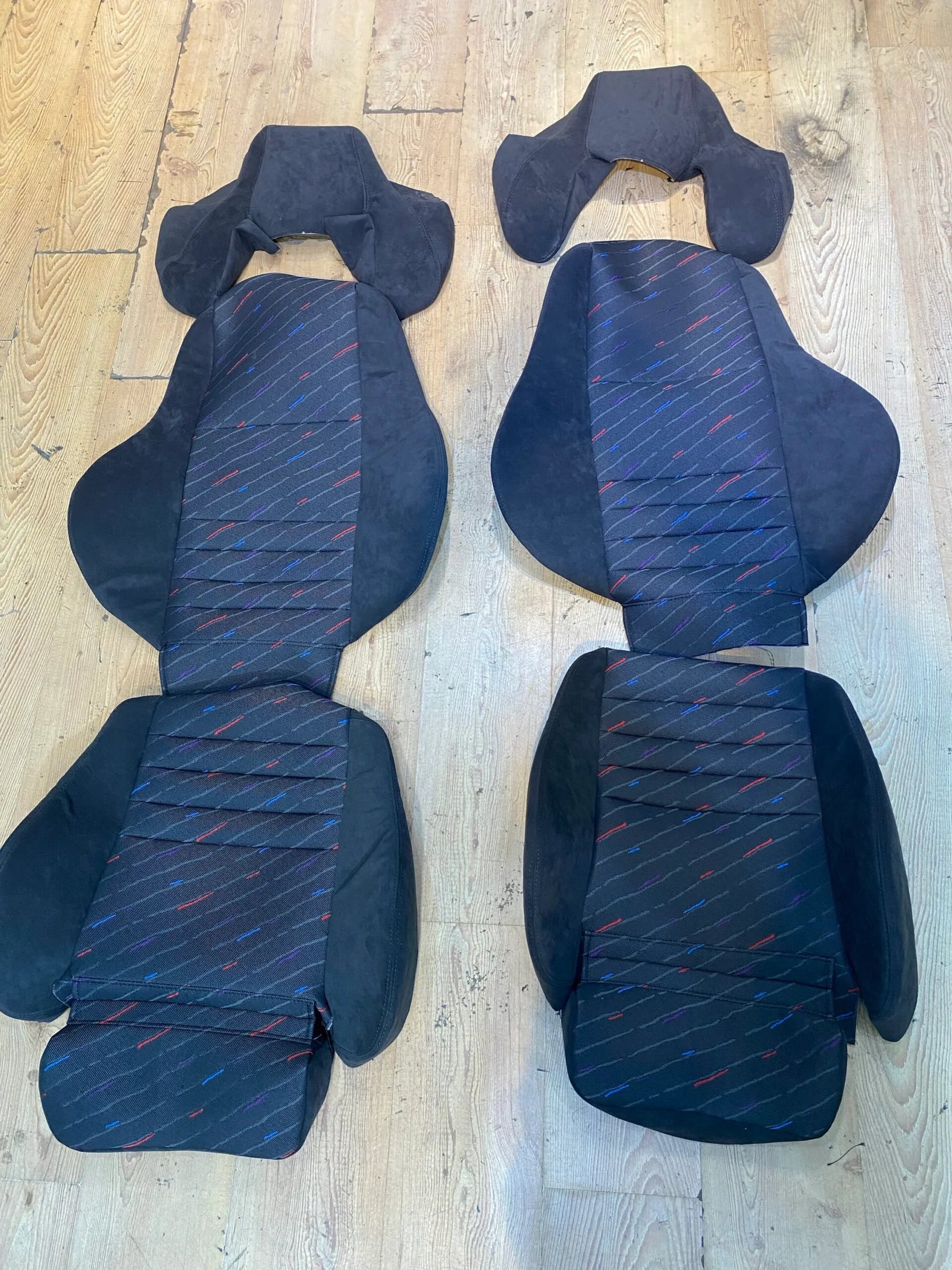 M rain Alcantara Vader Front Seat Covers