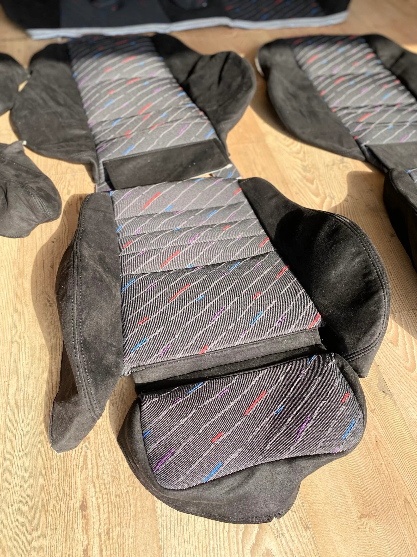 M rain Alcantara Vader Front Seat Covers